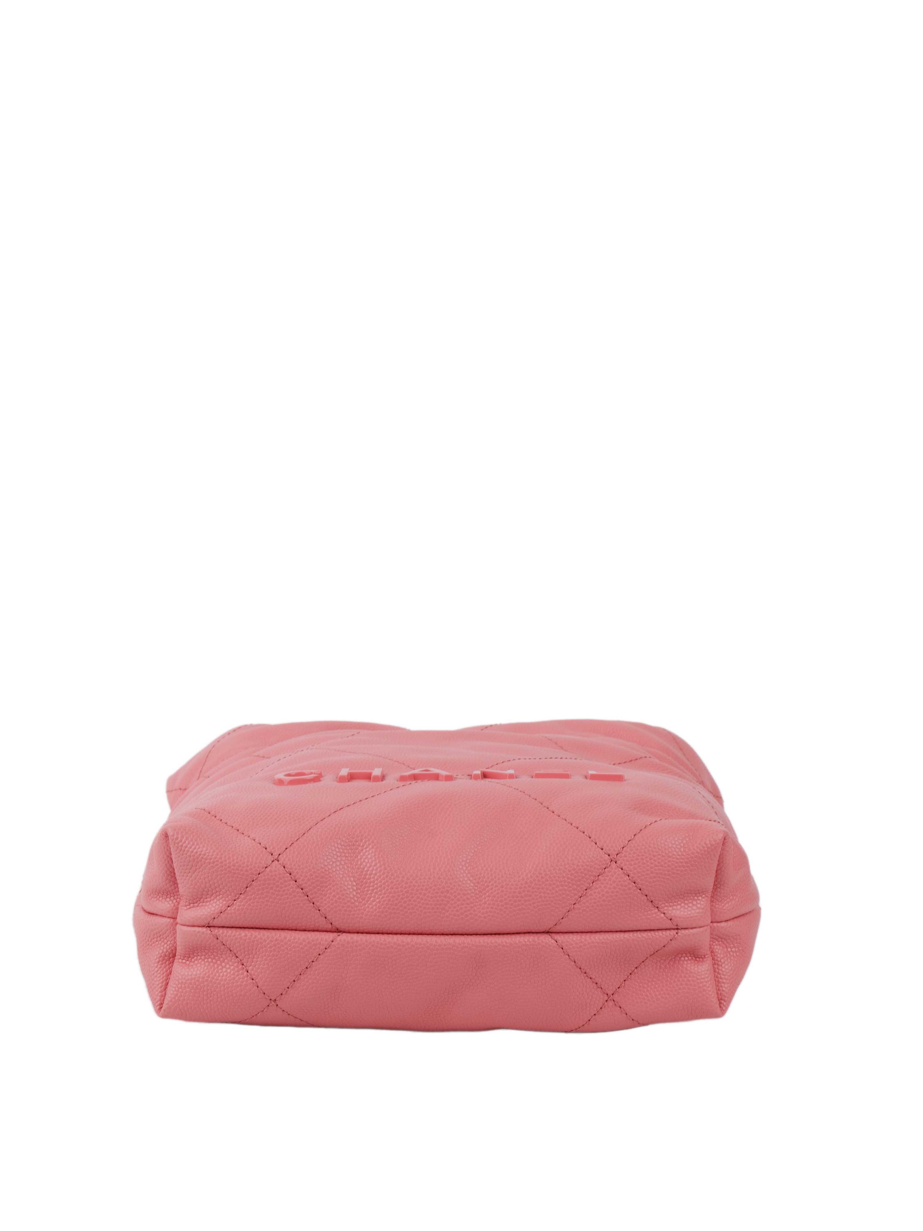 Chanel 22 Mini Shoulder Bag in Pink | Luxury Designer Crossbody Purse for Women | Perfect for Date Night, Parties & Special Occasions
