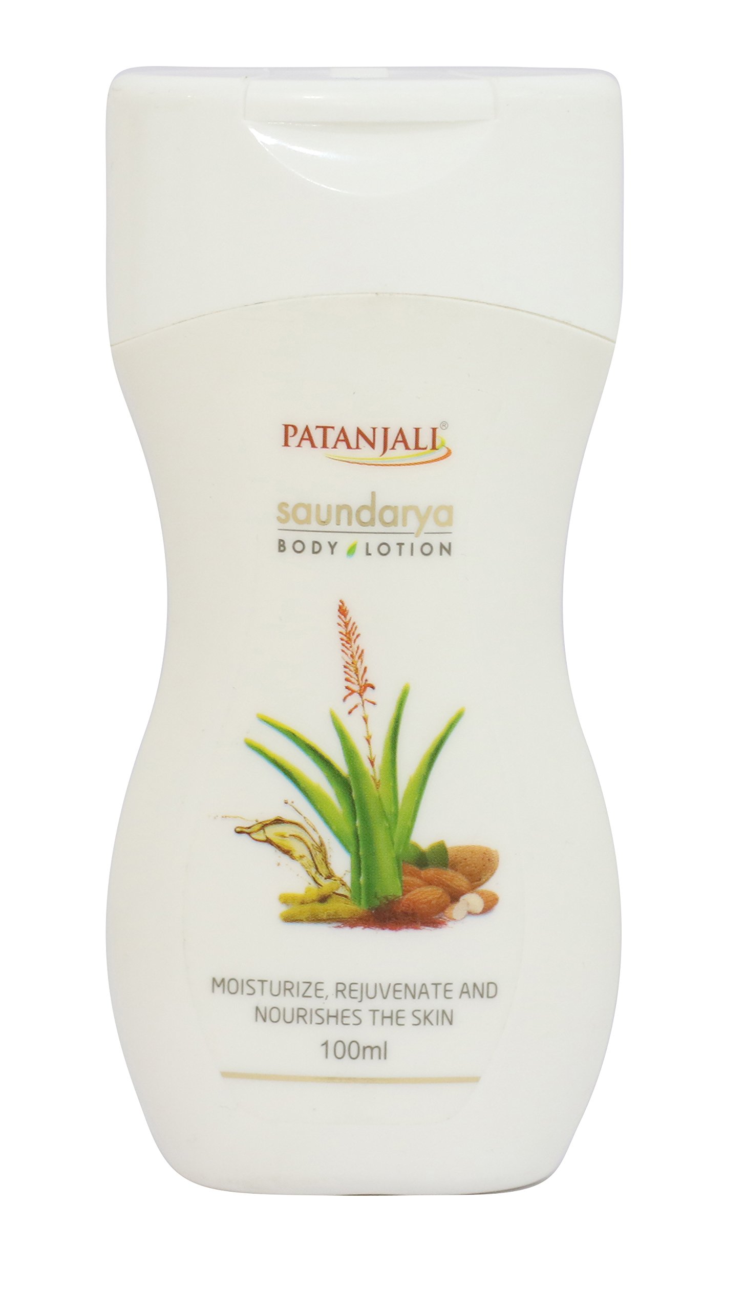 Patanjali Saundarya Body Lotion 100ml - Natural Moisturizing Lotion for Dry Skin - Perfect for Daily Hydration & Skin Care Routine