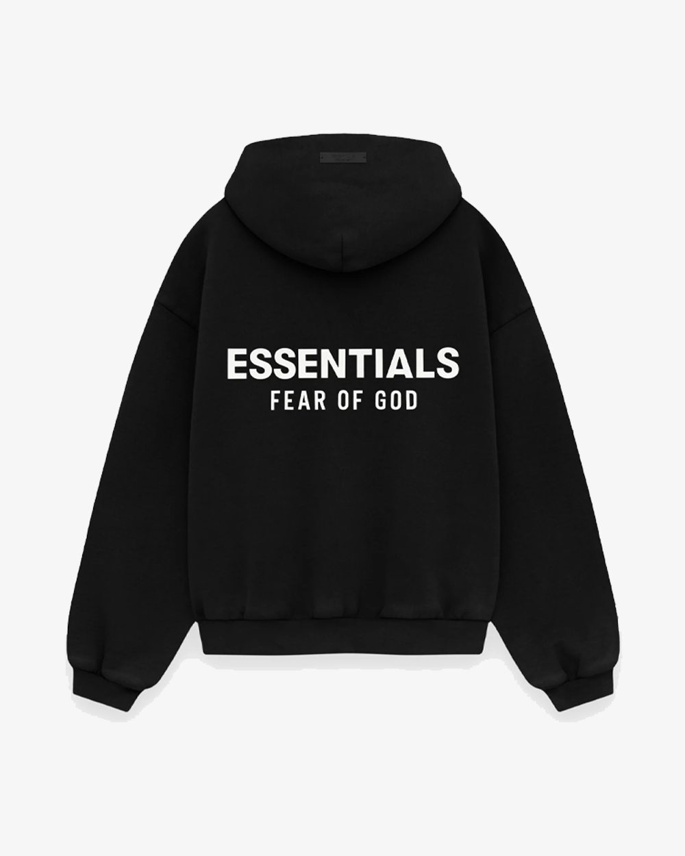 FOG Essentials Holiday 2024 Black Kids Hoodie - Warm & Stylish Pullover for Boys & Girls - Perfect for Winter, School & Casual Outings