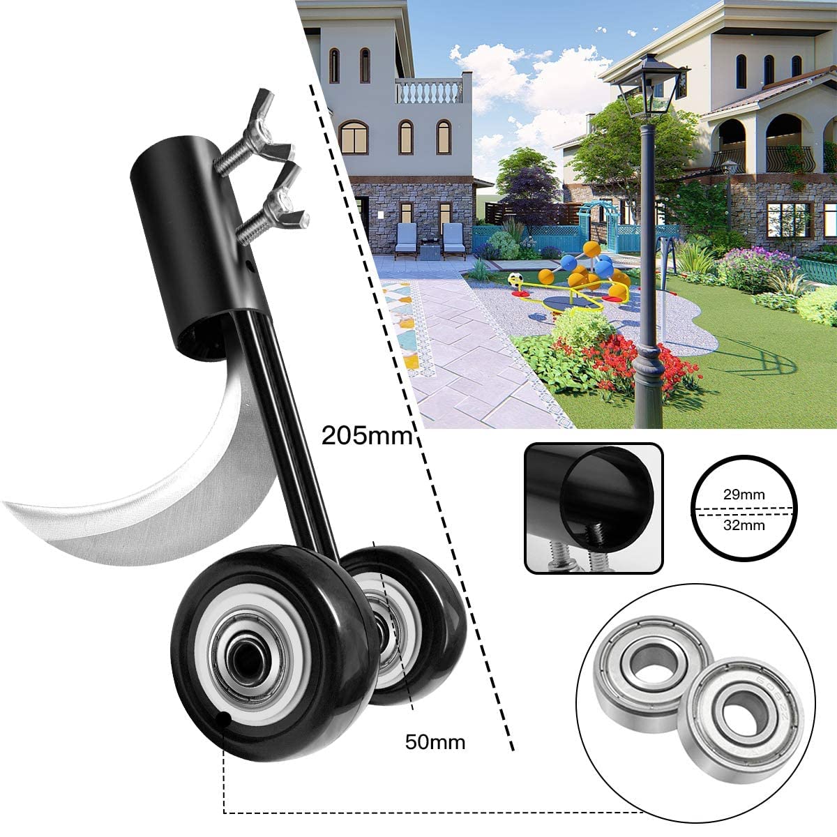 **Best Weed Puller Tool - Adjustable Garden Weeder for Standing Weeds - Perfect for Lawn, Patio, Backyard, Sidewalk & Driveway Cleaning**