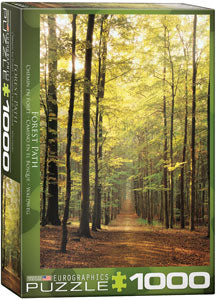 Forest Path 1000 Piece Jigsaw Puzzle for Adults - Challenging Nature Landscape Puzzle Game for Family Night & Relaxation