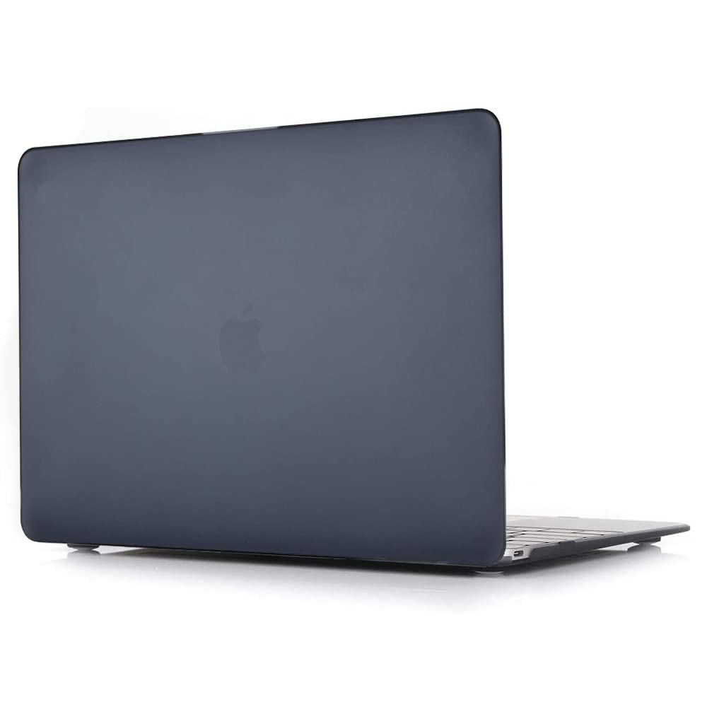 Durable Black Frosted Hard Shell Case for MacBook Pro 16 Inch (M1 Pro/Max, Model A2485, 2021) - Touch ID Compatible Protective Cover | Perfect for Work, Travel & School Use