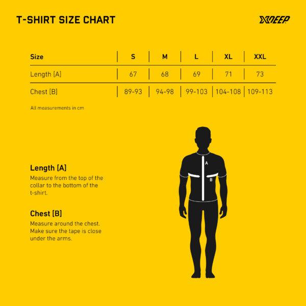 XDeep Painted T-Shirt for Men - Unique Artistic Graphic Tee - Comfortable Cotton Casual Shirt for Streetwear, Parties & Everyday Wear
