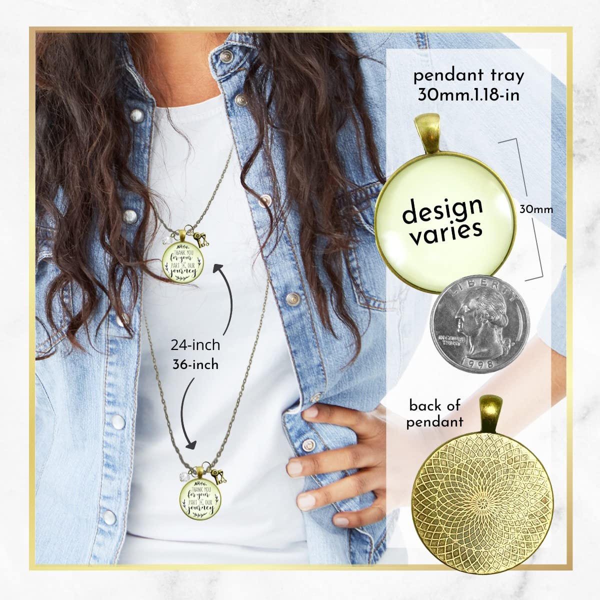 Stylist Charm Necklace - 36