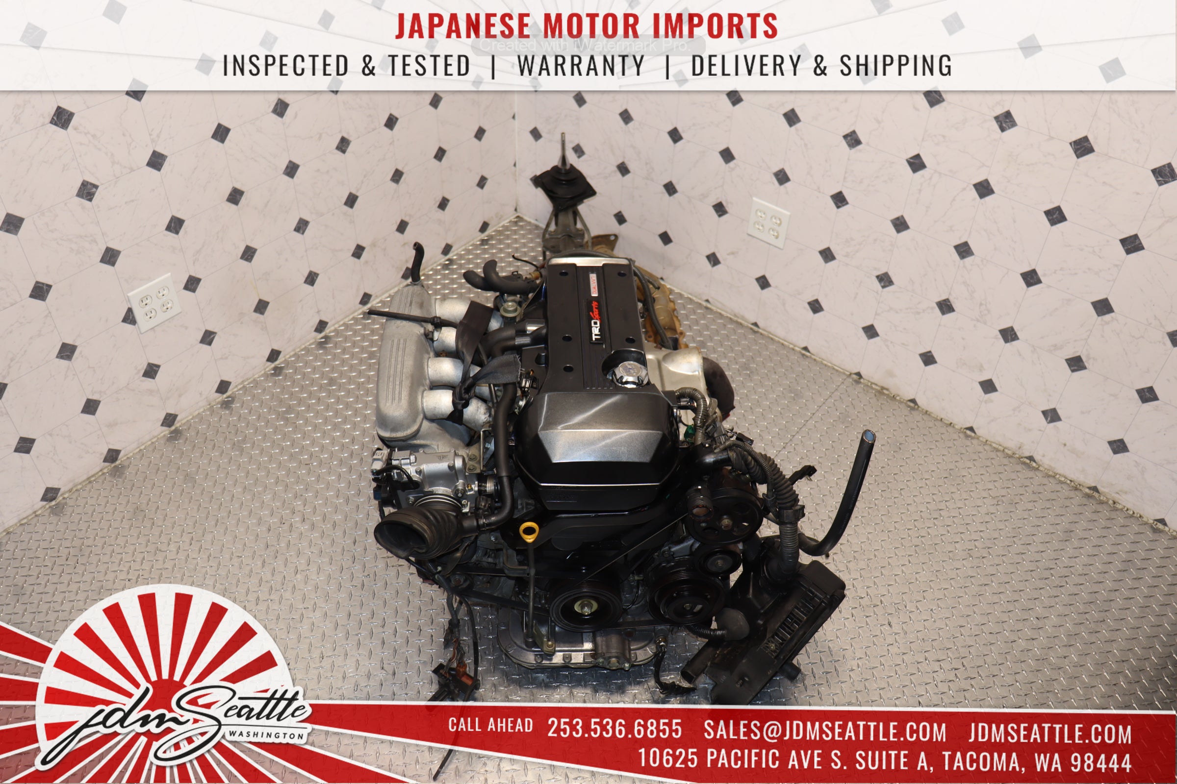 JDM BEAMS 3SGE TOYOTA ALTEZZA IS300 VVTI Engine with 6-Speed Manual Transmission - Performance Upgrade for Racing & Drifting