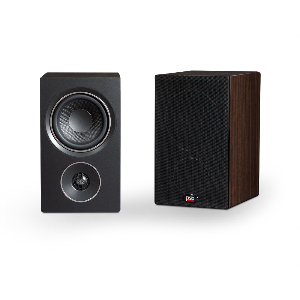 PSB Alpha P3 Compact Bookshelf Speakers (Pair) - High-Fidelity Audio for Home Theater, Music & Gaming - Perfect for Small Spaces & Desktop Setups