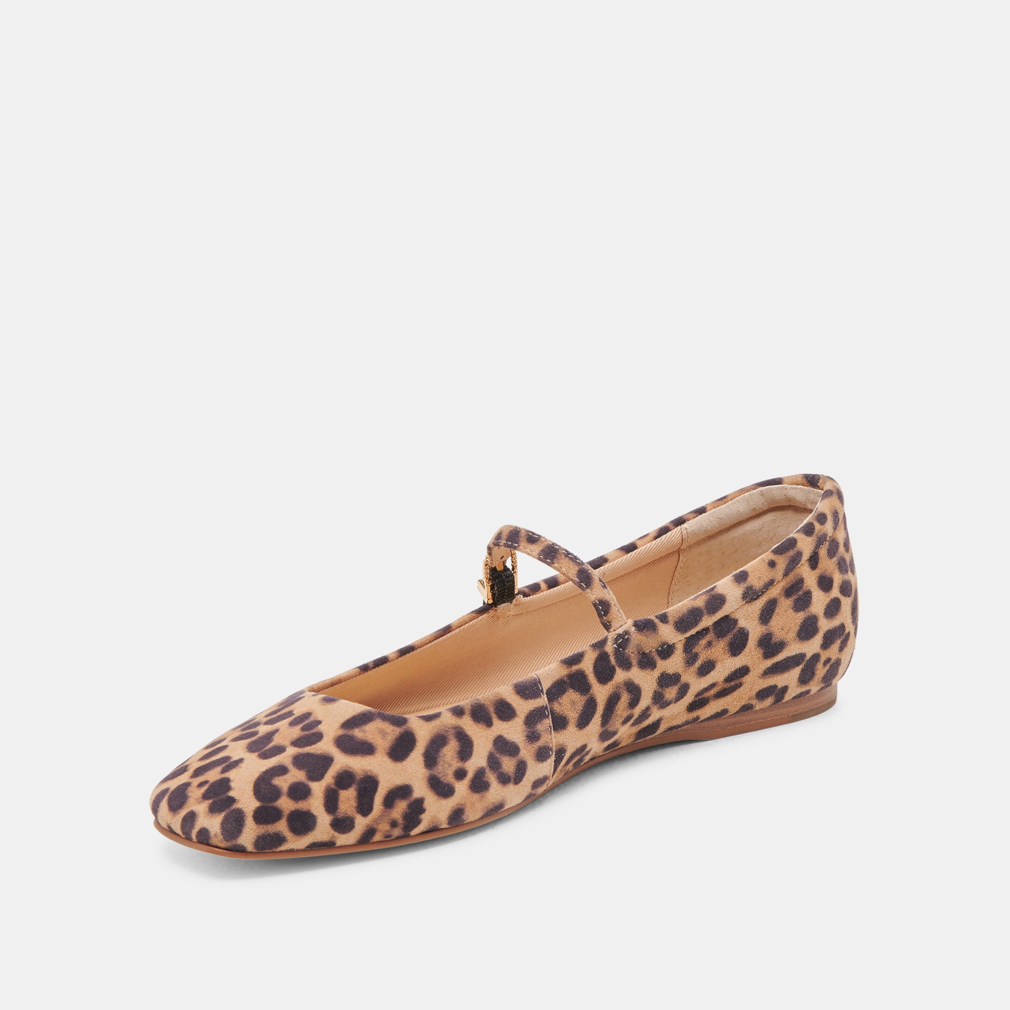 REYES Women's Ballet Flats - DK Leopard Suede Loafers for Comfort & Style | Perfect for Work, Travel & Casual Outfits