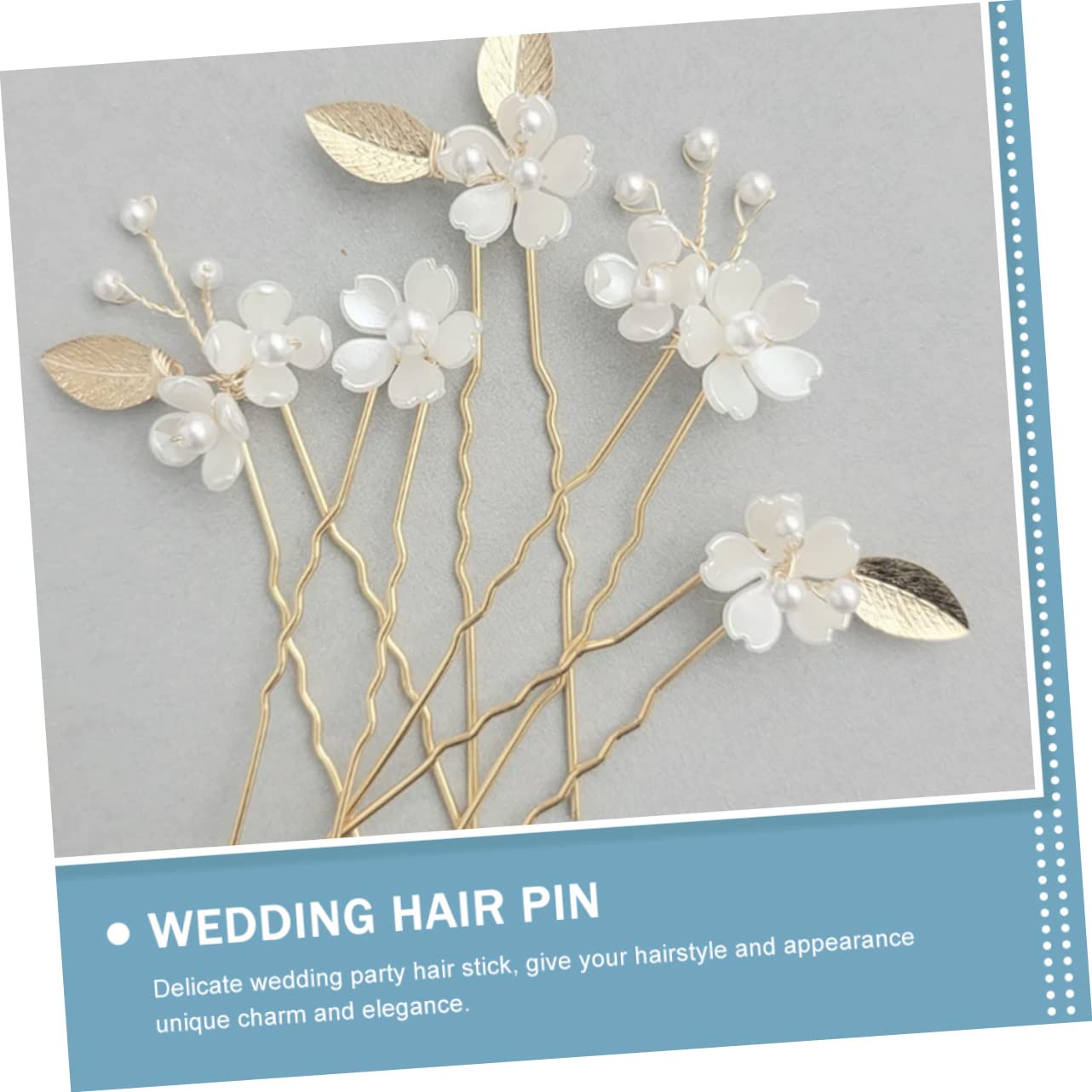 10PCS Pearl Hair Clips for Women - Rhinestone Bridal Hair Barrettes, Metal Crystal Bobby Pins, Wedding Hair Accessories with Flowers & Rhinestones - Perfect for Brides, Prom, Parties & Special Occasions