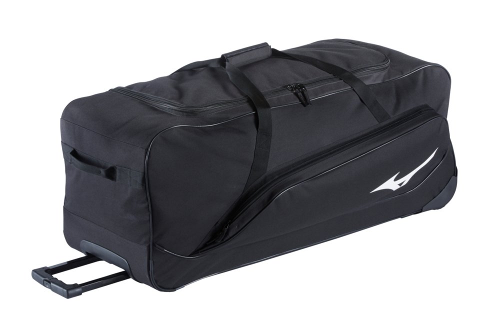 Mizuno MX Equipment Wheel Bag G2 - Durable Baseball Gear Bag for Equipment Transport | Perfect for Team Travel & Field Practice