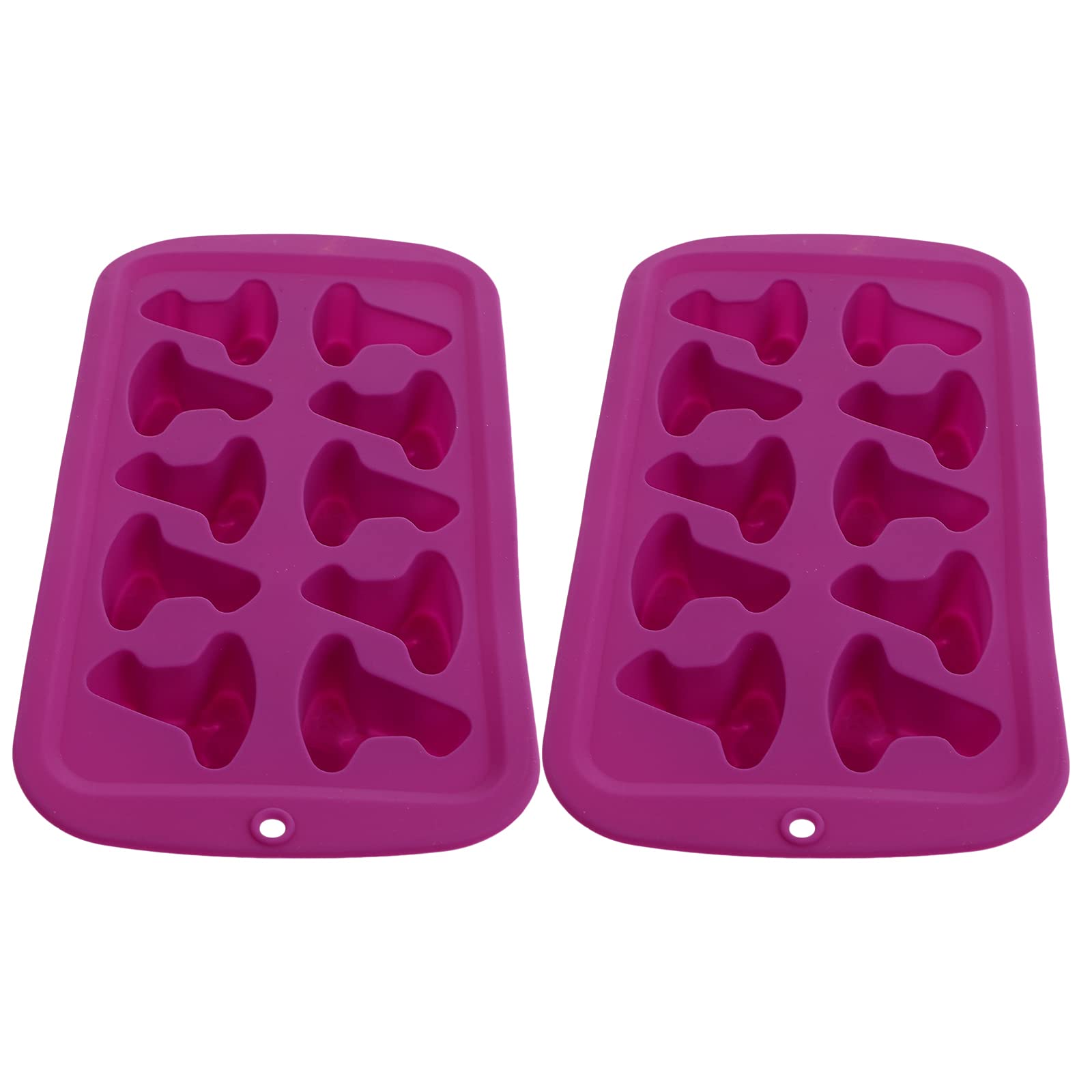 2pcs Silicone Chocolate Mold - Wizard Hat Shaped Baking Molds for Candy, Ice Cubes & Cake Decorating | Halloween Party Supplies, DIY Dessert Tools, Baking Accessories for Kids & Adults