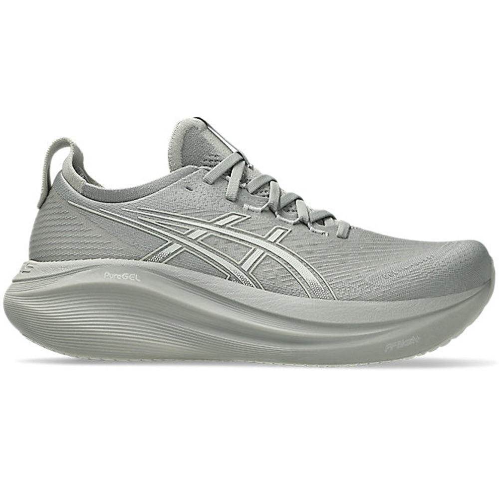 ASICS Men's Gel-Nimbus 27 Running Shoes - Seal Grey/Lake Grey - Size 7 D Medium - Lightweight Cushioned Sneakers for Jogging, Gym Workouts & Daily Walking