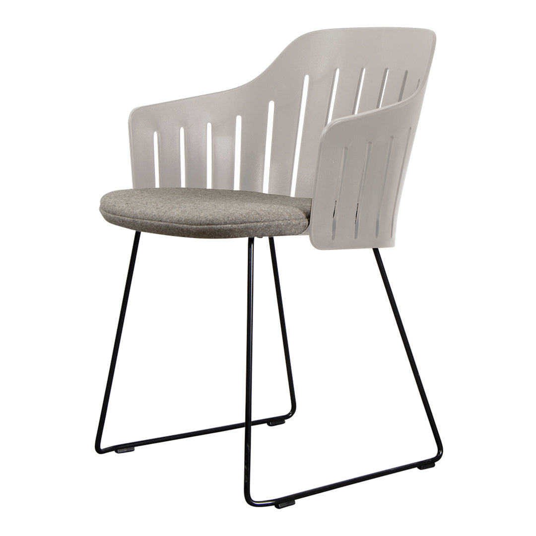 Choice Chair Sled Base with Seat Cushion - Comfortable Home Office & Gaming Chair for Work, Study, and Relaxation