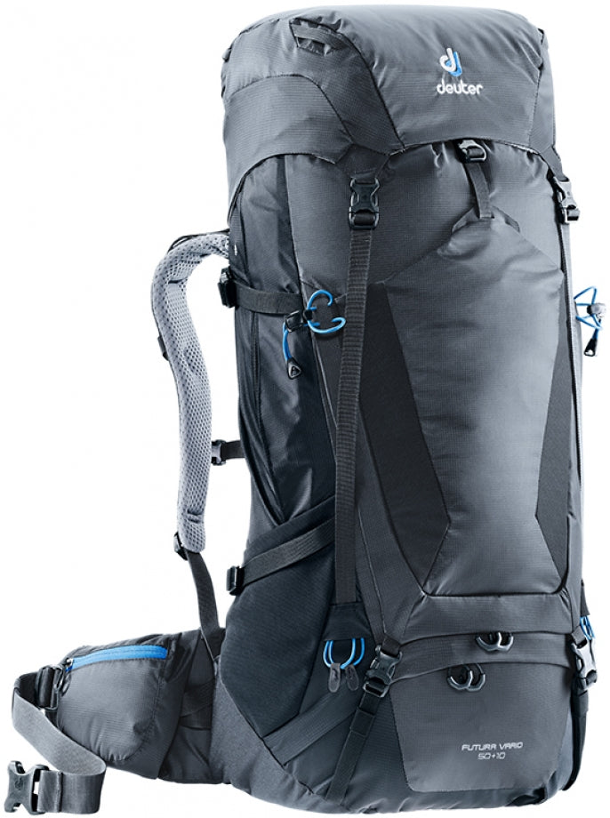 Deuter Futura Vario 50+10 Hiking Backpack - Lightweight & Adjustable for Men & Women - Perfect for Trekking, Camping & Outdoor Adventures