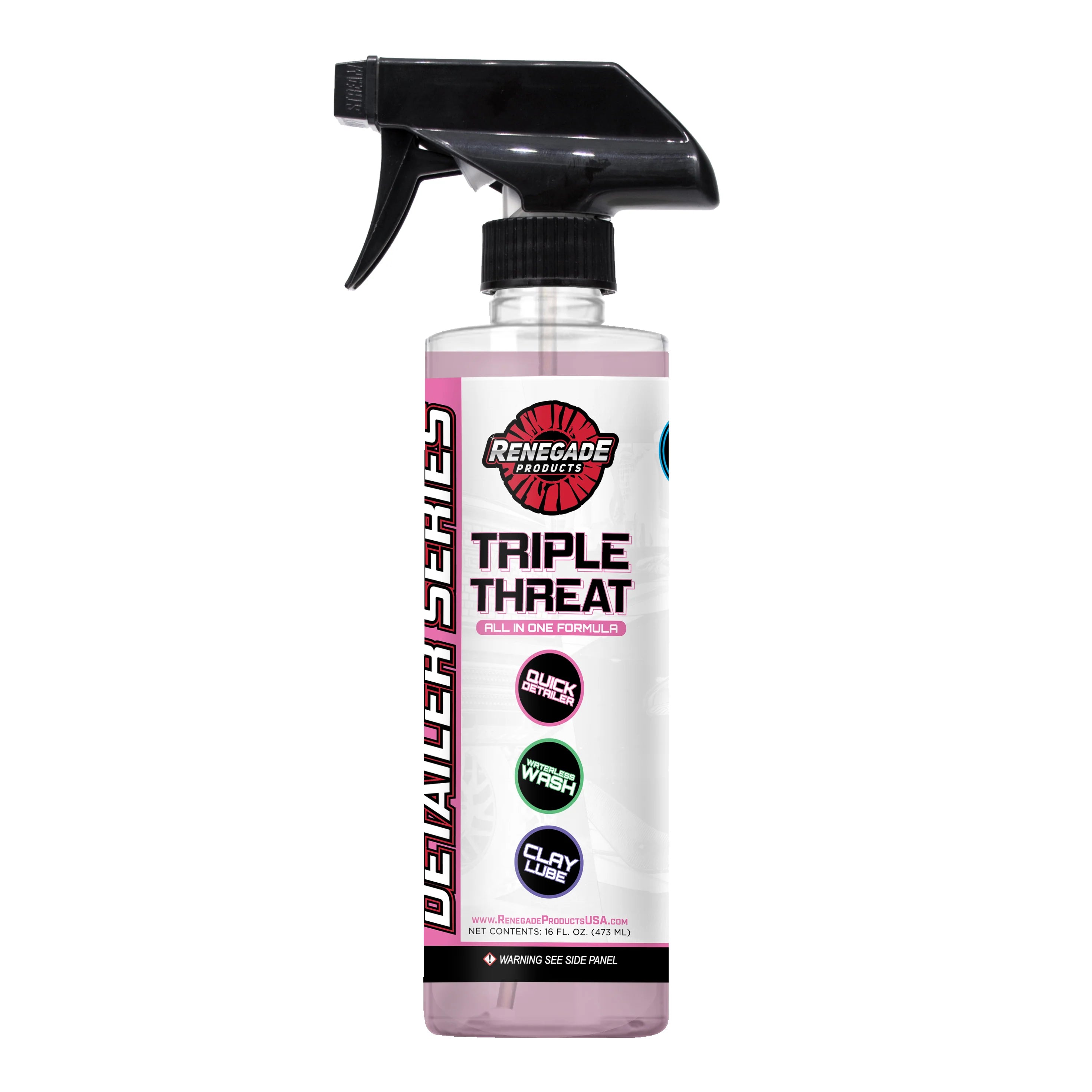 Renegade Detailer Series Triple Threat Car Detailing Kit - Premium Auto Cleaning Tools for Shine & Protection | Perfect for Car Enthusiasts & Professional Detailing