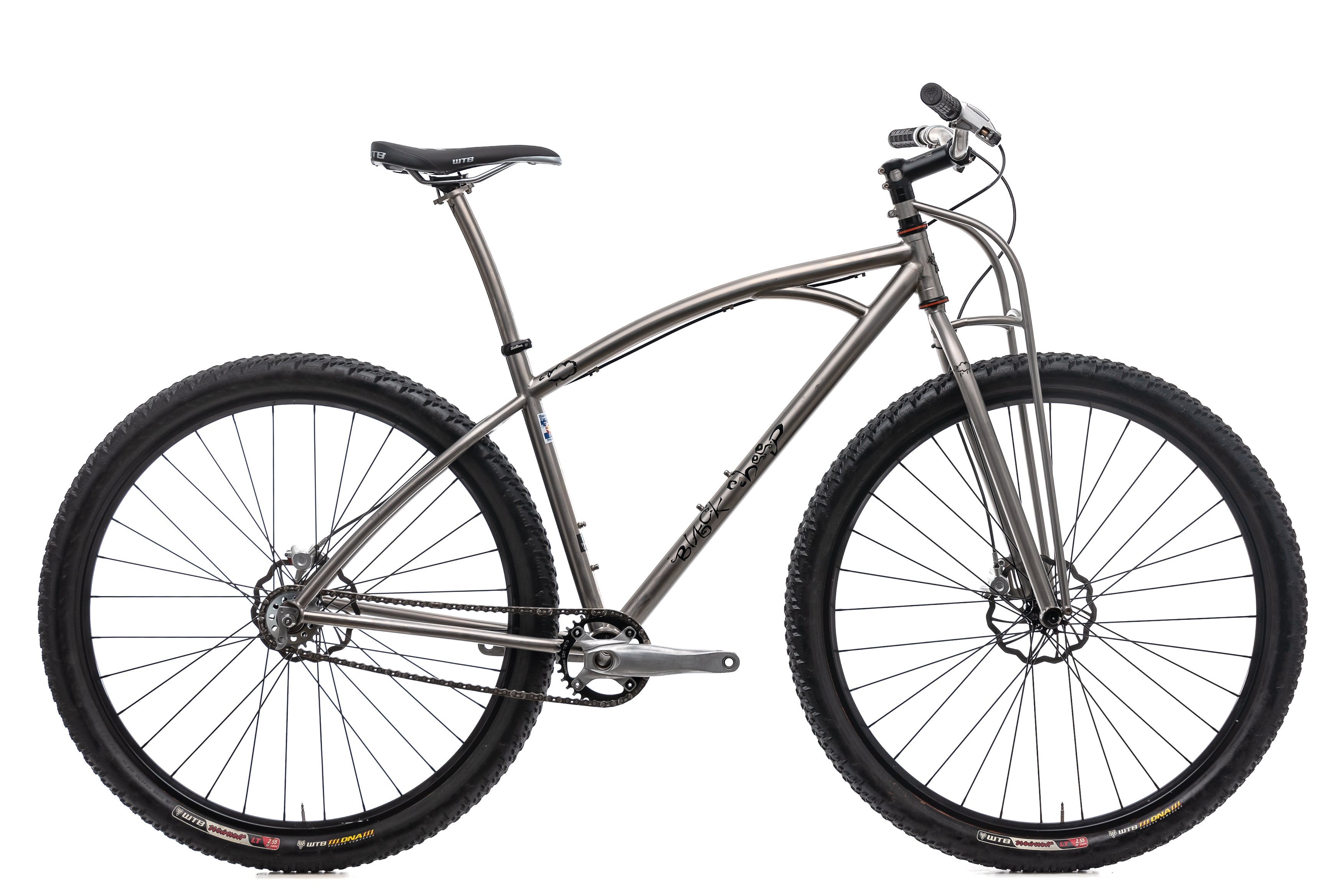 Black Sheep Single Speed Mountain Bike - 18 Inch Lightweight Steel Frame for Men & Women - Perfect for Trail Riding, Commuting & Urban Cycling