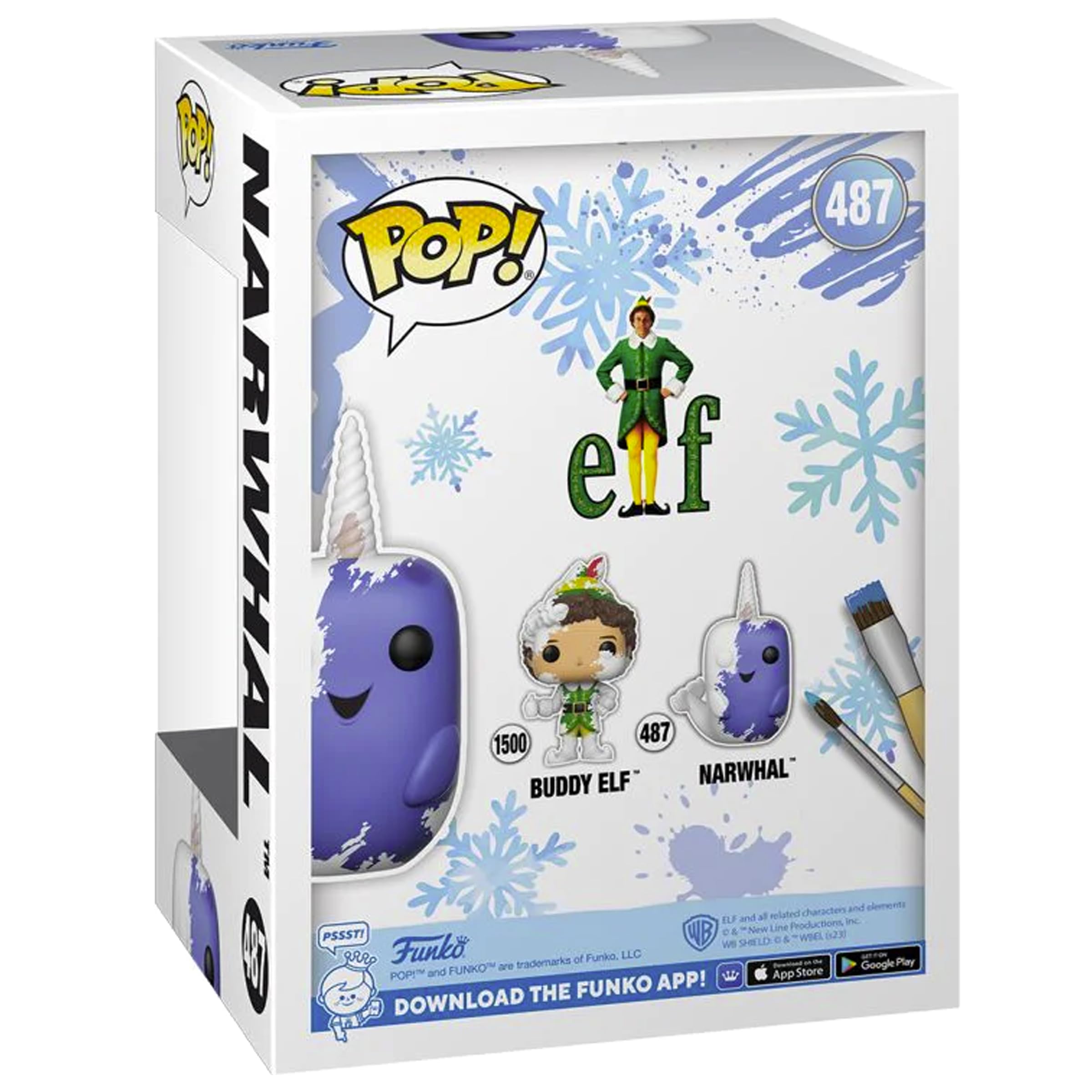 Funko Pop! Vinyl Elf Narwhal DIY Collectible Figure - Limited Edition Exclusive - Perfect for Christmas Gifts & Pop Culture Collectors