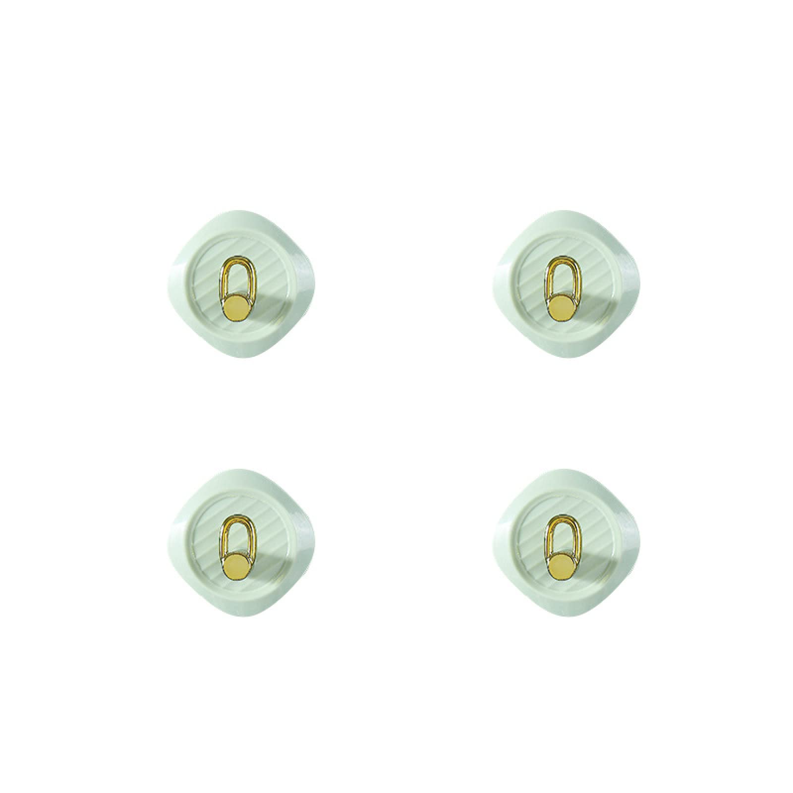Heavy Duty Self Adhesive Hooks - Waterproof Wall Hooks for Hanging - Strong Adhesive Hooks for Office, Bathroom, Kitchen & Home Organization - Perfect for Hanging Towels, Keys, Coats & Decor