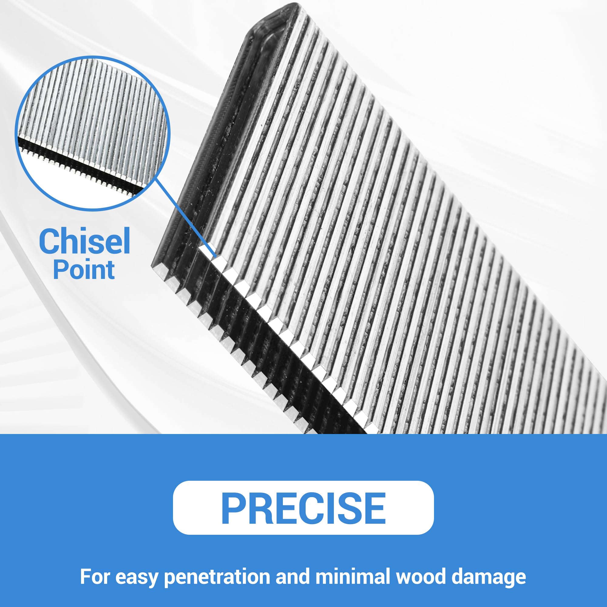 Meite 18 Gauge 1/4-Inch Narrow Crown Staples - 1-Inch Heavy Duty Galvanized Upholstery Staples for Electric/Pneumatic Staplers (10 Boxes) - Perfect for Furniture Repair, DIY Projects & Upholstery Work