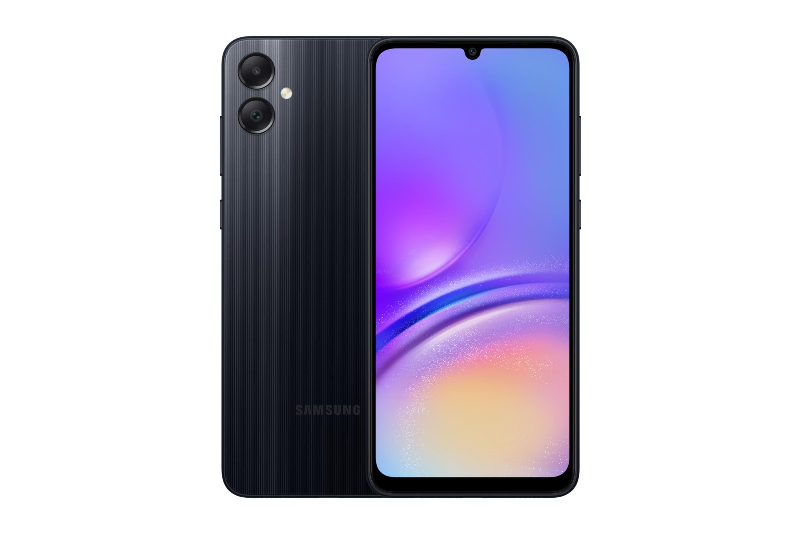 Samsung Galaxy A05 4GB RAM 128GB Storage Android Smartphone - Dual SIM LTE Unlocked Mobile Phone for Work, Travel & Entertainment - Black