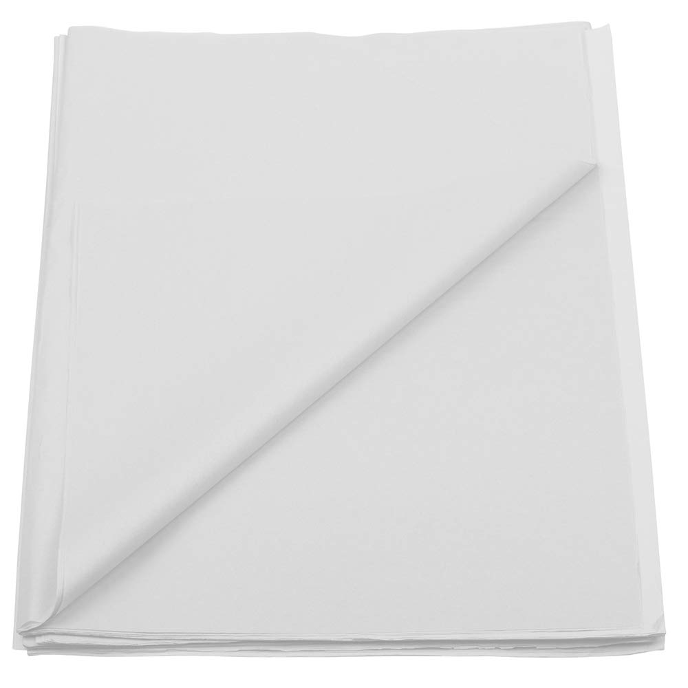 JAM PAPER White Tissue Paper - 480 Sheets per Ream - Perfect for Gift Wrapping, Crafts, and Party Decorations