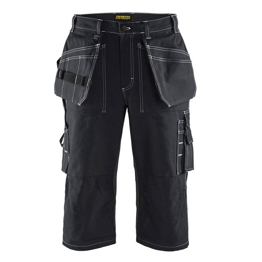 Pirate Black Men's Cargo Shorts Size 32/32 (Metric C46) - Durable & Comfortable for Outdoor Adventures, Hiking, and Casual Wear