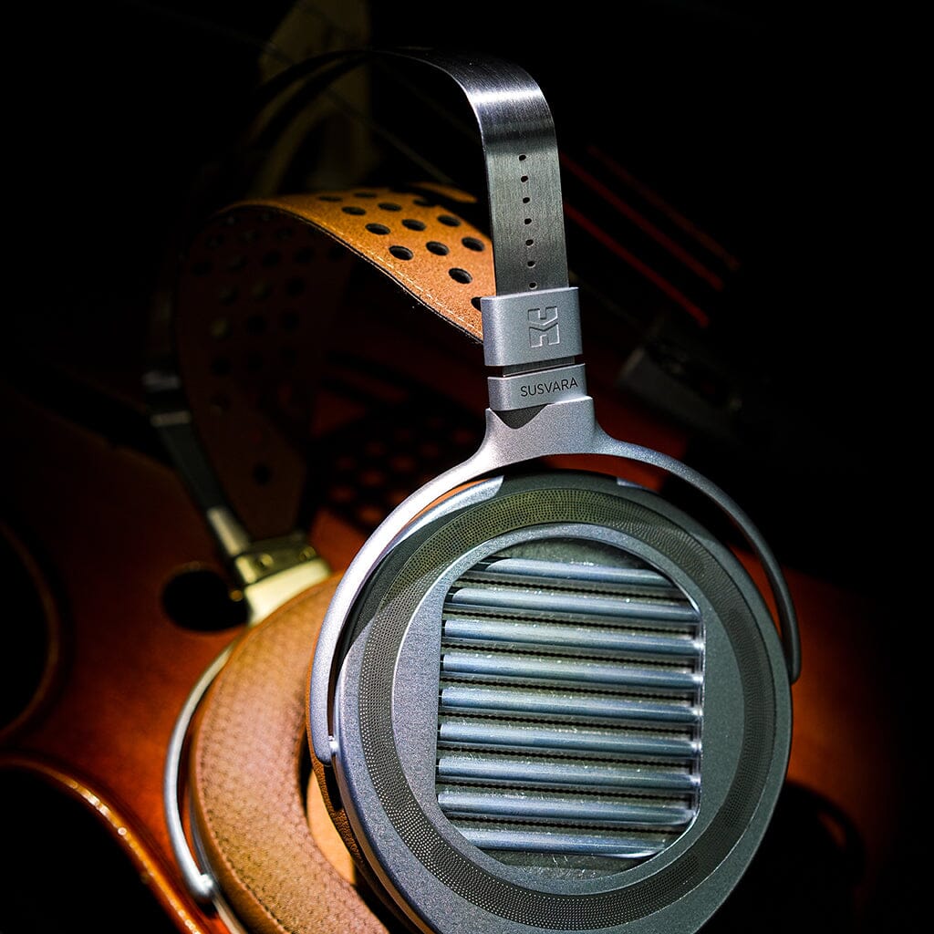Hifiman SUSVARA UNVEILED Premium Planar Magnetic Headphones - Audiophile-Grade Open-Back Headset for Home Listening & Studio Monitoring