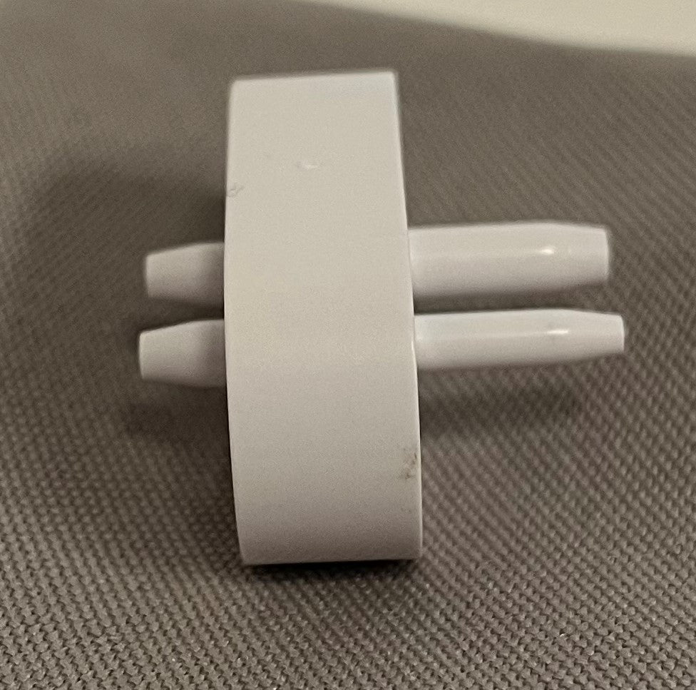 AquaBoost Plastic Hose Port Replacement Part - 1 Piece for Garden Watering, Irrigation Systems & Outdoor Use