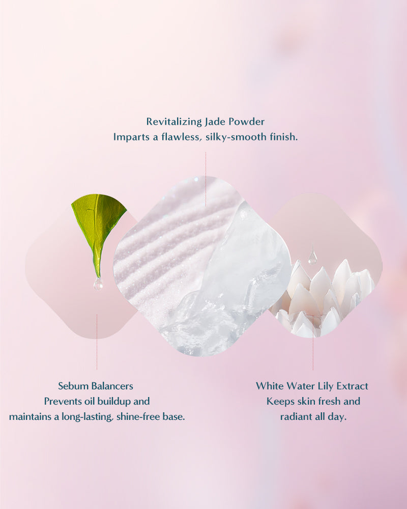 Flawless Jade Breathable Pressed Powder - Oil Control & Matte Finish Makeup for All-Day Wear | Perfect for Daily Use, Special Occasions & Photography