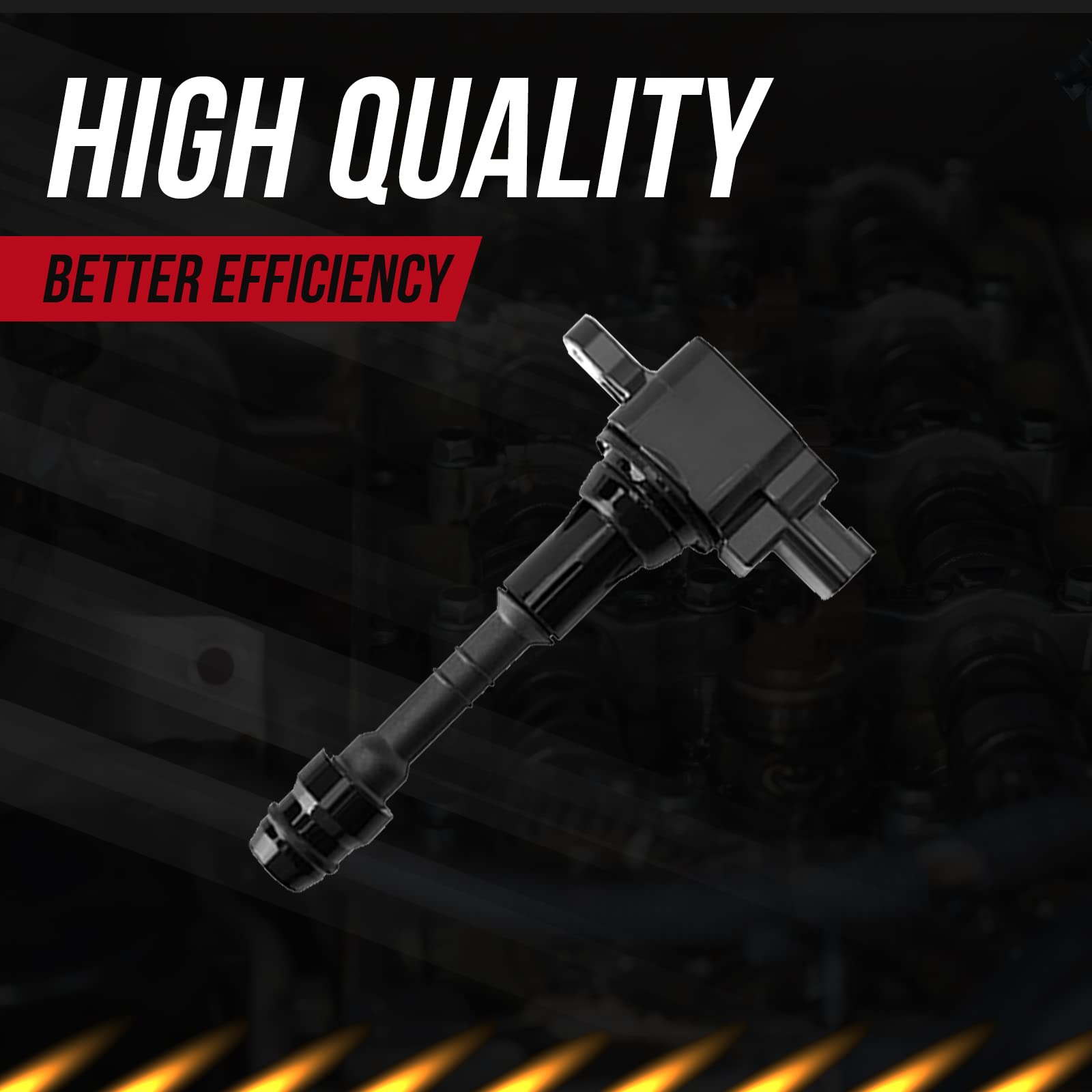 8pcs Ignition Coil Pack Replacement for Nissan Infiniti Armada Titan Pathfinder QX56 5.6L V8 2004-2007 - Compatible with 22448-7S015, C1483, 5C1482, UF510 - Improves Engine Performance & Fuel Efficiency - Perfect for DIY Auto Repair & Maintenance