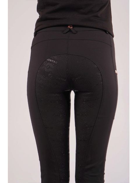 Montar Millie Junior Breeches with Rose Gold - Premium Equestrian Riding Pants for Girls - Perfect for Horseback Riding Lessons & Competitions