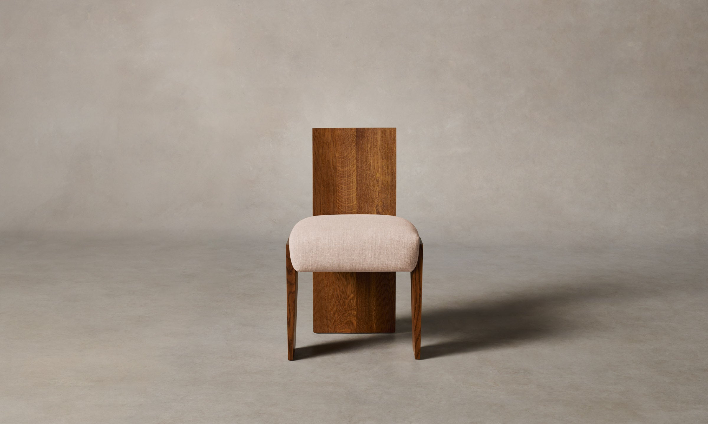 Garrett Dining Chair - Heritage Belgian Linen Upholstery with Petal Design | Elegant Dining Room Seating for Home & Restaurant Use