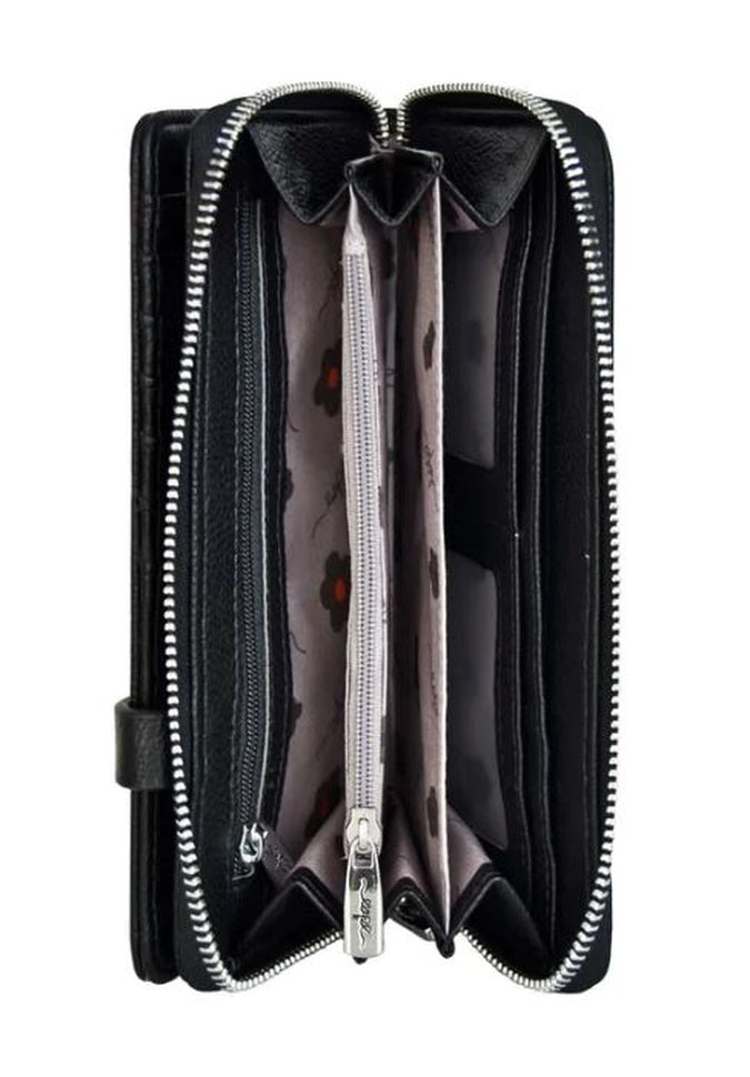 Elegant Espe Begonia Clutch Wallet for Women - Stylish Crossbody Phone Purse with Card Slots, Perfect for Parties, Weddings & Evening Events