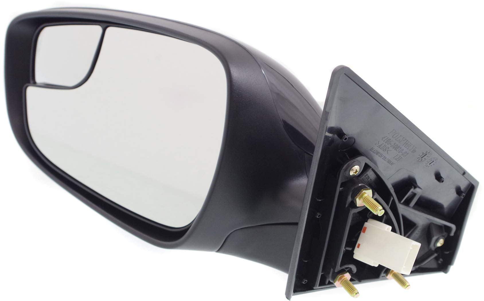 2014-2016 Hyundai Elantra Driver Side Power Heated Mirror with Turn Signal & Spotter Glass - OEM Replacement for Korean/US Built Vehicles (Perfect for Winter Driving & Parking Safety)