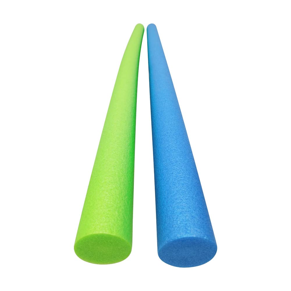 TECHTONGDA 59 Inch Foam Pool Noodles (8 Pack) - Durable Swim Training Aid for Kids & Adults, Floating Water Toys for Pool, Beach & Summer Fun, Perfect for Swimming Practice, Water Games and DIY Crafts