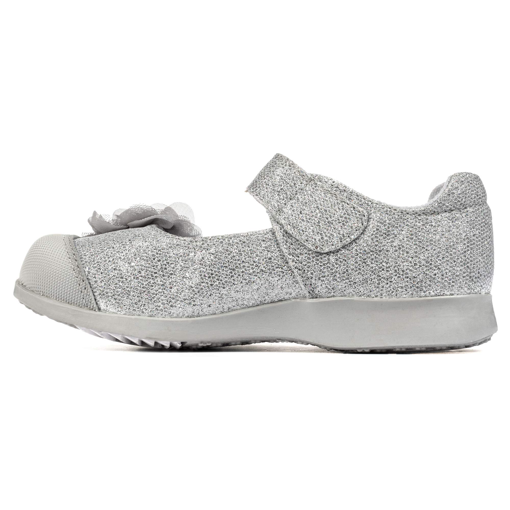 pediped Flex Estella Mary Jane Shoes for Toddler & Little Kid - Comfortable & Stylish First Walking Shoes for Girls - Perfect for School, Play & Special Occasions