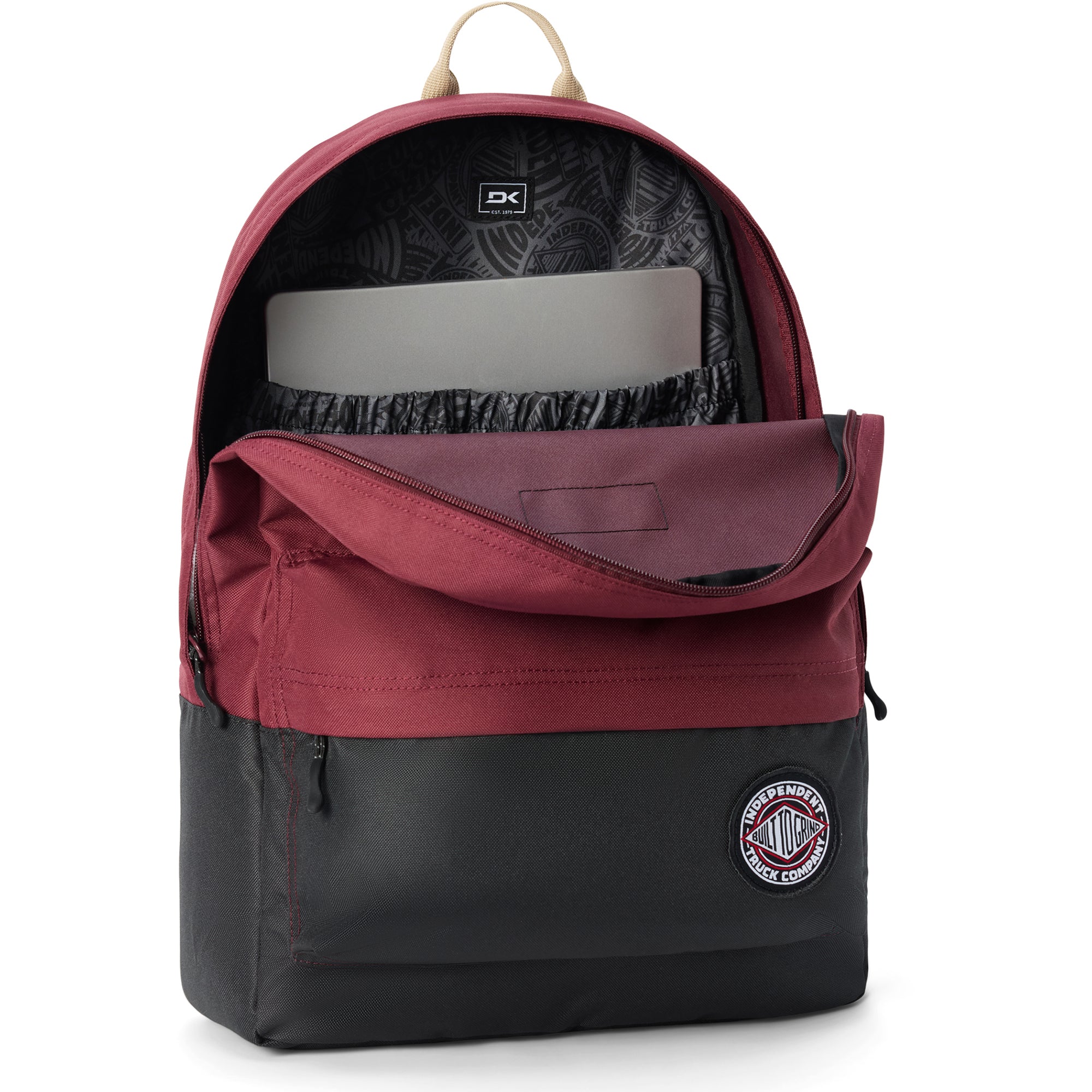 365 Backpack 21L X Independent - Lightweight Waterproof Laptop Backpack for Men & Women - Perfect for Travel, Work, School & Outdoor Adventures (Black)