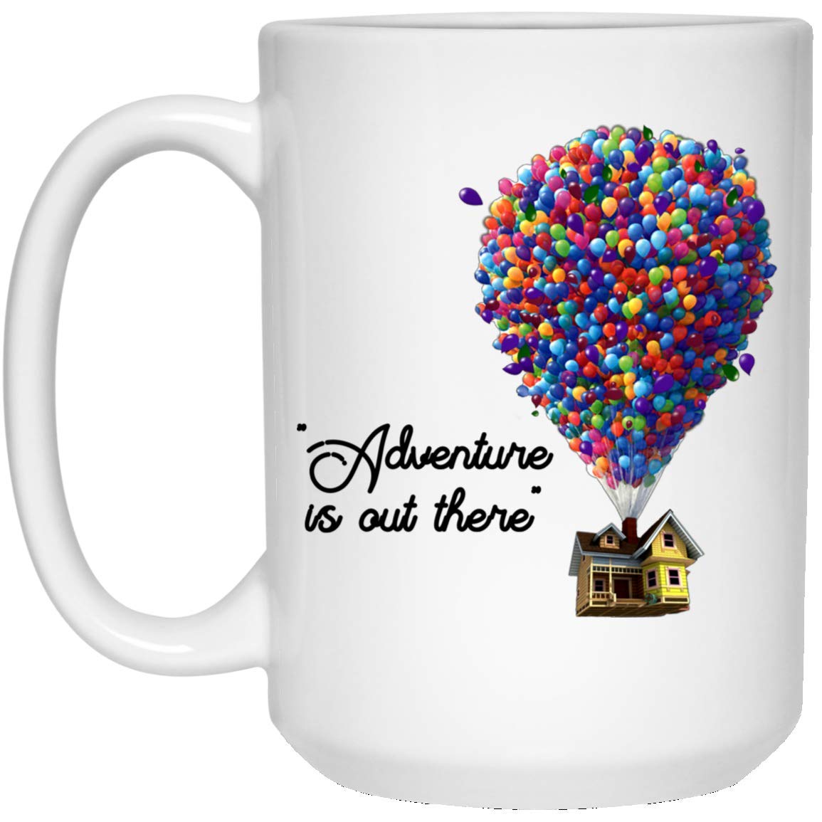 Adventure Coffee Mug 15oz - Gift for Wife, Couples - Valentine's Day, Anniversary