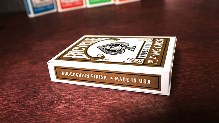 Bicycle® Gold Rider Back Playing Cards - Premium Poker Deck for Magic Tricks, Card Games & Collectibles - Ideal for Poker Nights, Casino Parties & Cardistry Performances