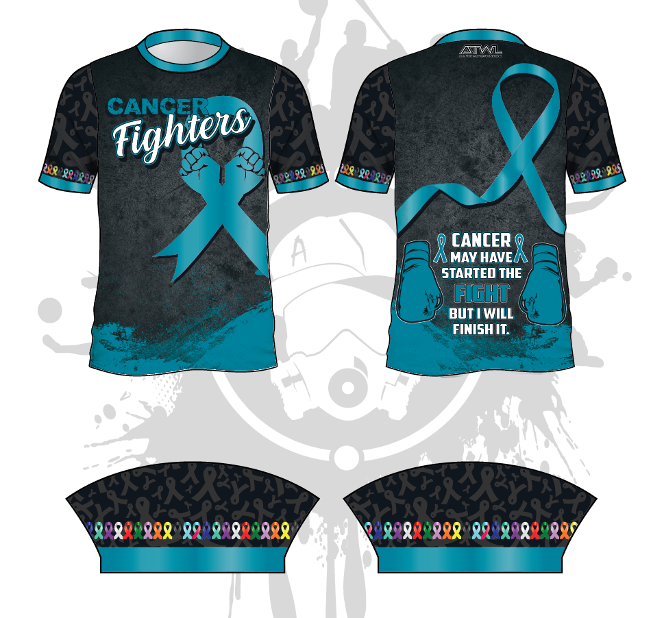 Cancer Fighters Men's Baseball Jersey - Comfortable & Durable Team Apparel for Baseball Games, Fundraisers & Awareness Events