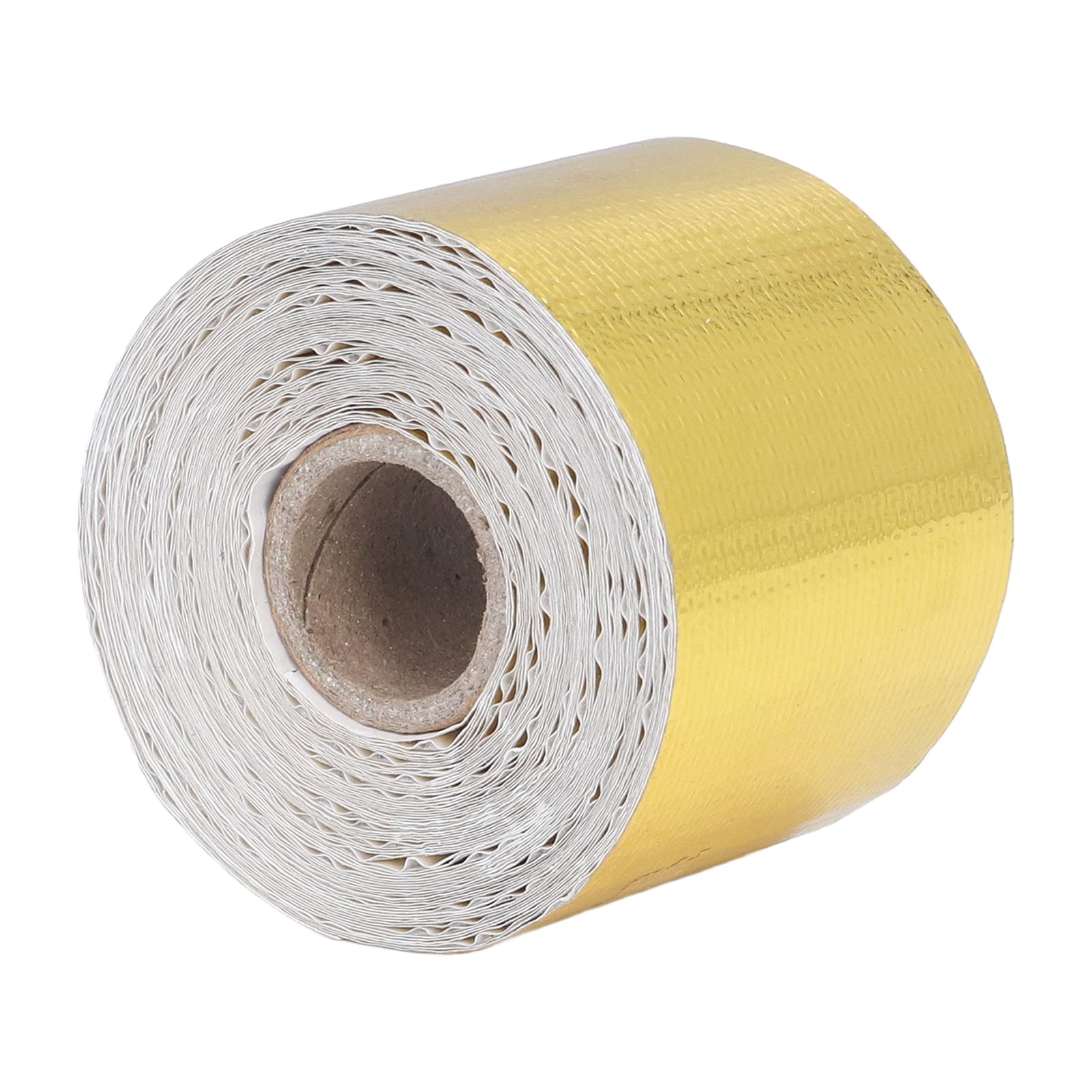 High Temperature Resistant Self Adhesive Heat Tape - 2in x 32.8ft Elastic Adjustable Heat Resistant Tape for Hose Protection | Perfect for HVAC, Plumbing, Automotive & Industrial Pipe Insulation