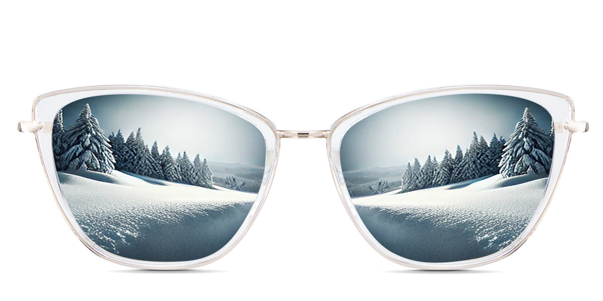 Ira Women's Prescription Polarized Sunglasses - UV Protection, Anti-Glare for Driving, Outdoor Activities & Fashion