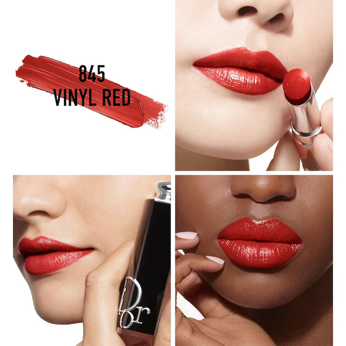 Dior Addict Shine Lipstick - Hydrating, High-Shine Lip Color for Women | Perfect for Everyday Wear, Date Night & Special Occasions