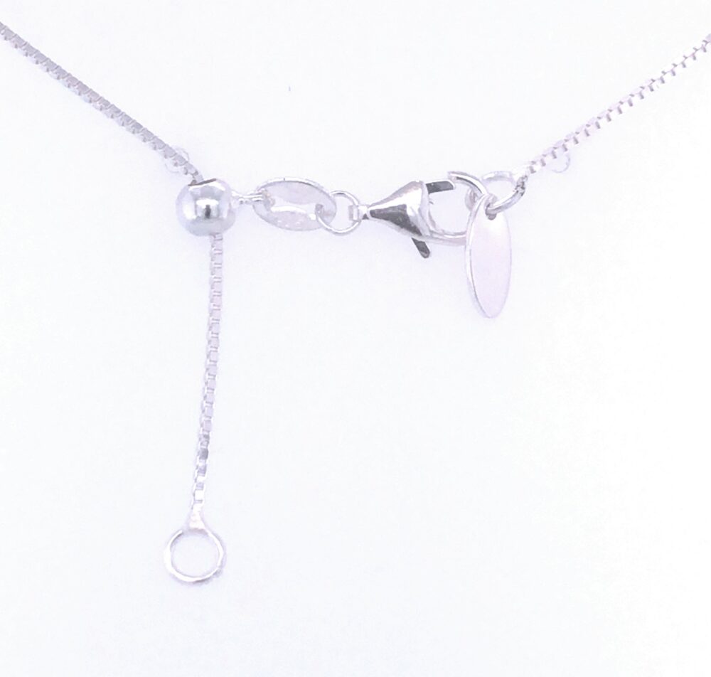 Adjustable Sterling Silver Box Chain Necklace - 16 & 18 Inch Lengths - Perfect for Layering, Gifting & Everyday Wear