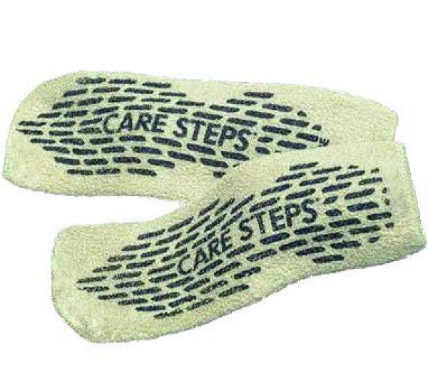 Care Steps Non-Slip Slipper Socks for Women & Men - Cozy Indoor/Outdoor House Shoes with Anti-Skid Sole - Perfect for Home, Hospital, Yoga, and Relaxation