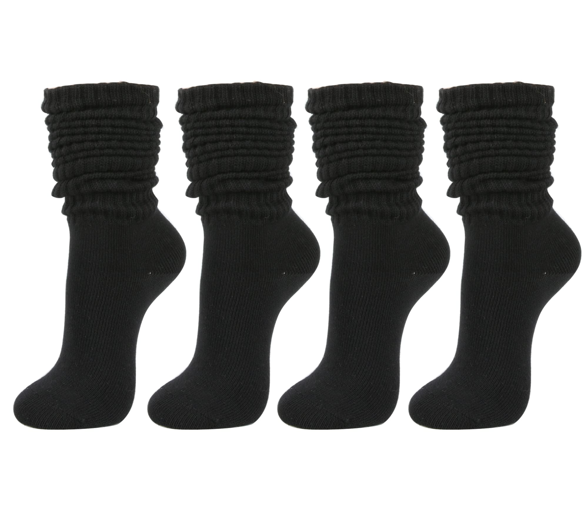 STYLEGAGA Women's Slouch Knit Socks - Cozy Winter & Fall Scrunch Socks for Women - Perfect for Boots, Lounge & Cold Weather Outfits
