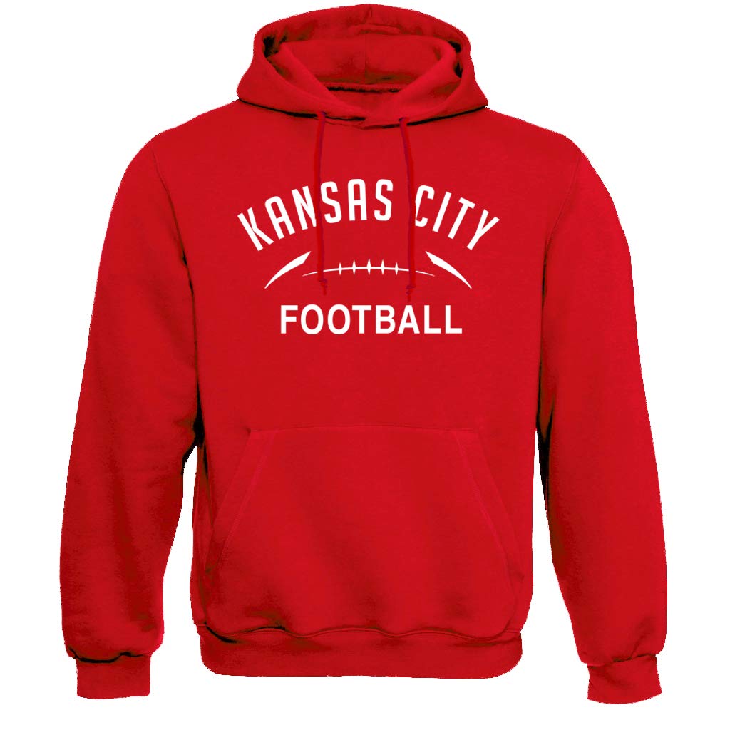 Xtreme Apparel Classic Men's Football Hoodie Sweatshirt - Comfortable Pullover for NFL Fans, Tailgating & Game Day Outfits