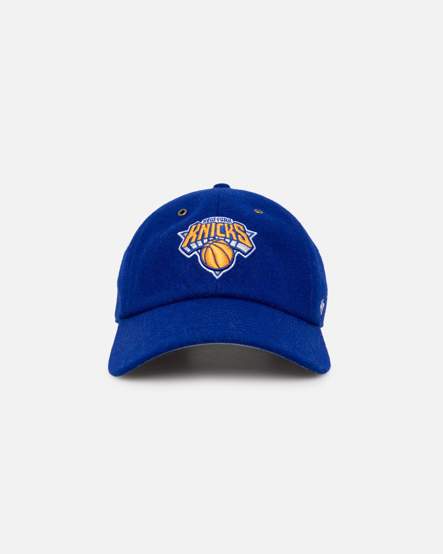 47 Brand New York Knicks Wool Snapback Hat - Royal Blue Adjustable Strapback Cap for Men - Perfect for Basketball Games, Streetwear Fashion & Fan Collections