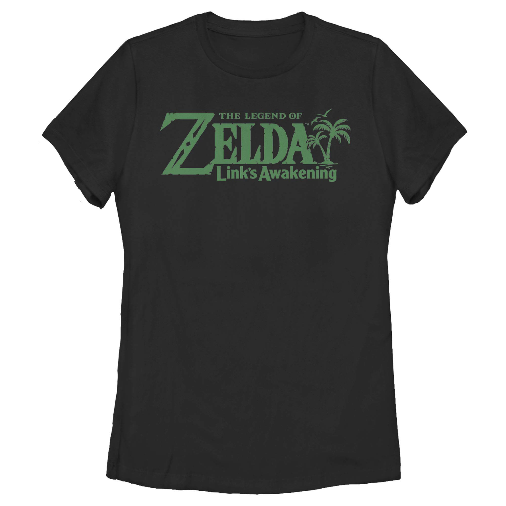 Nintendo Legend of Zelda Link's Awakening Women's Graphic T-Shirt - Official Licensed Gaming Tee for Casual Wear & Cosplay