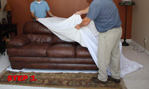 SofaSafe Bed Bug Proof Sofa Cover - Waterproof & Hypoallergenic Couch Encasement for Pets, Kids & Allergy Relief - Perfect for Living Room, Dorm & Home Protection