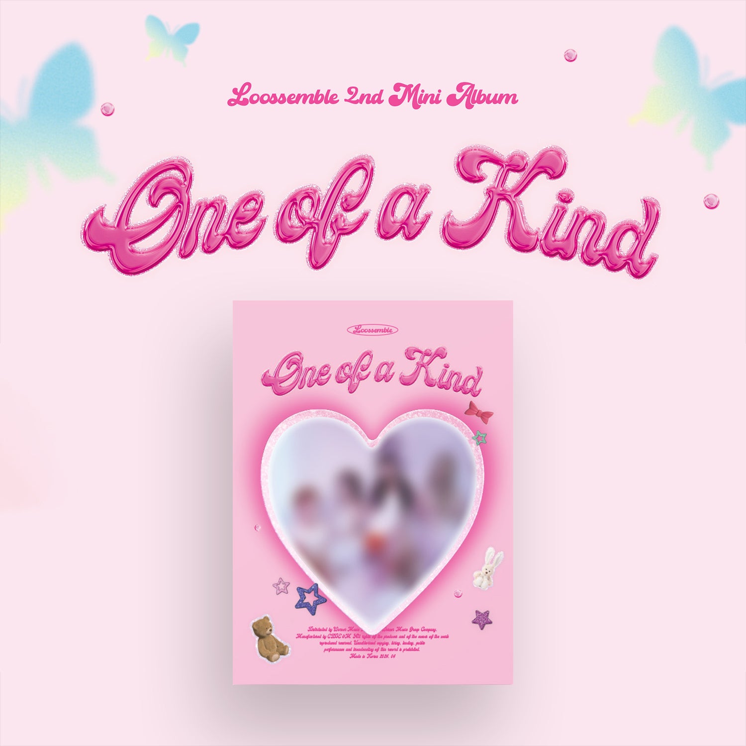LOOSSEMBLE 2ND MINI ALBUM 'ONE OF A KIND' - Kpop Music Album for Fans | Perfect for Collecting, Gifting & Enjoying Kpop Music